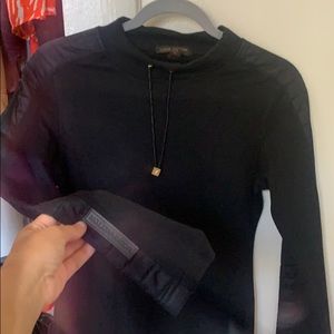 Louis Vuitton thick long sleeve top
